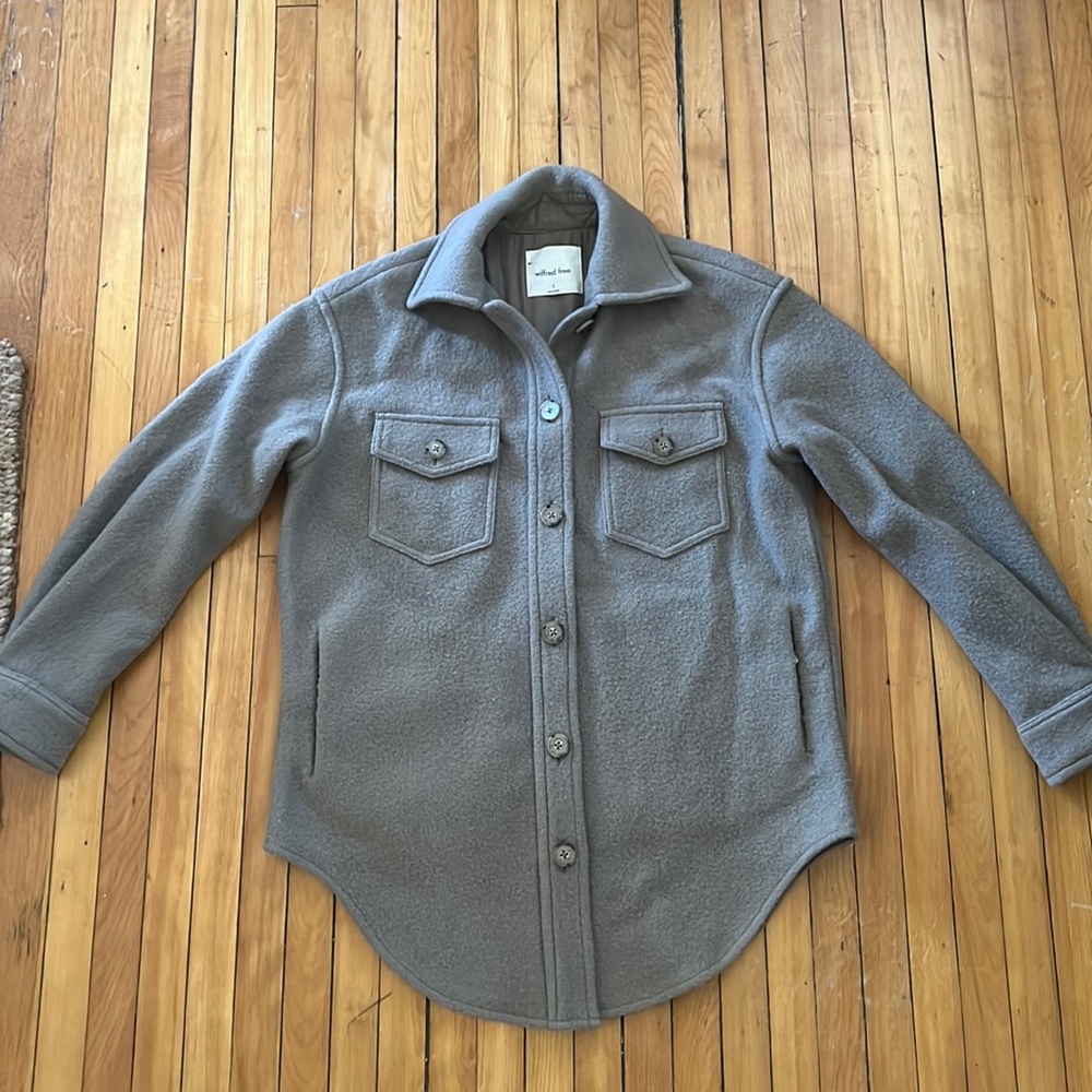 Aritzia Ganna Shirt Jacket